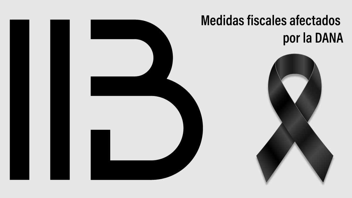 Medidas fiscales afectados por la DANA